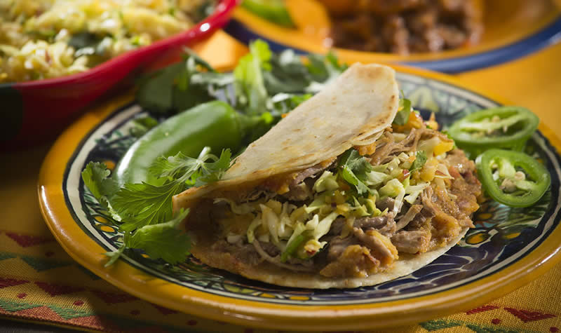 Pork ‘Tamale’ Tacos