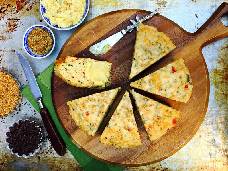 Artisan Cheese and Herb Bread