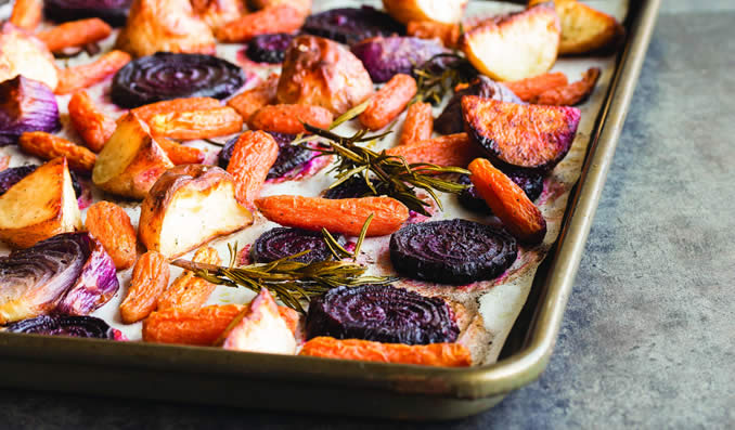 Oven-Roasted Root Vegetables