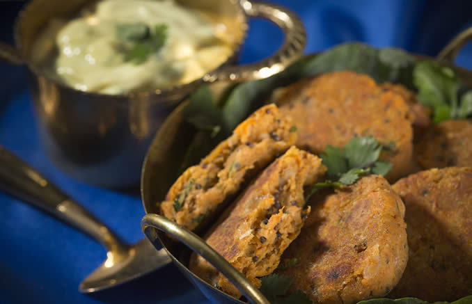 Chickpea & Sweet Potato Patties